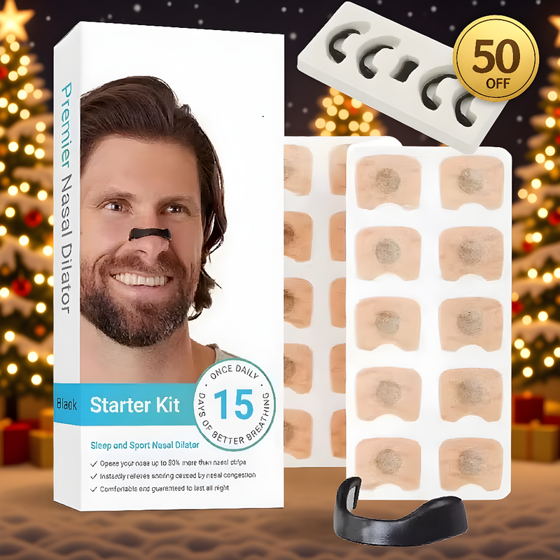 Tiras Nasales Magnética X2 (30 parches magnéticos)