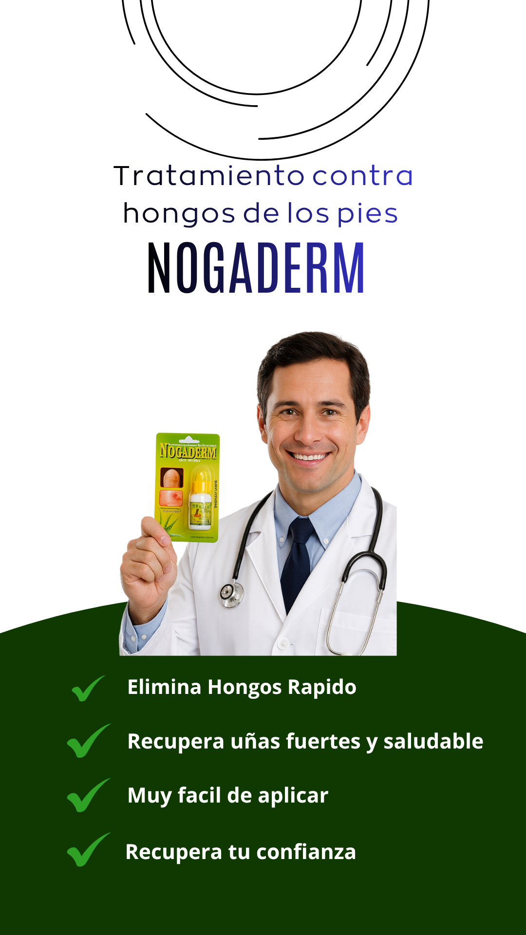 Crema Para Hongos de Pies NOGADERM